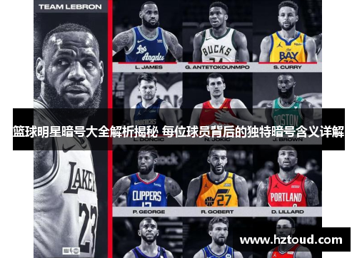 篮球明星暗号大全解析揭秘 每位球员背后的独特暗号含义详解